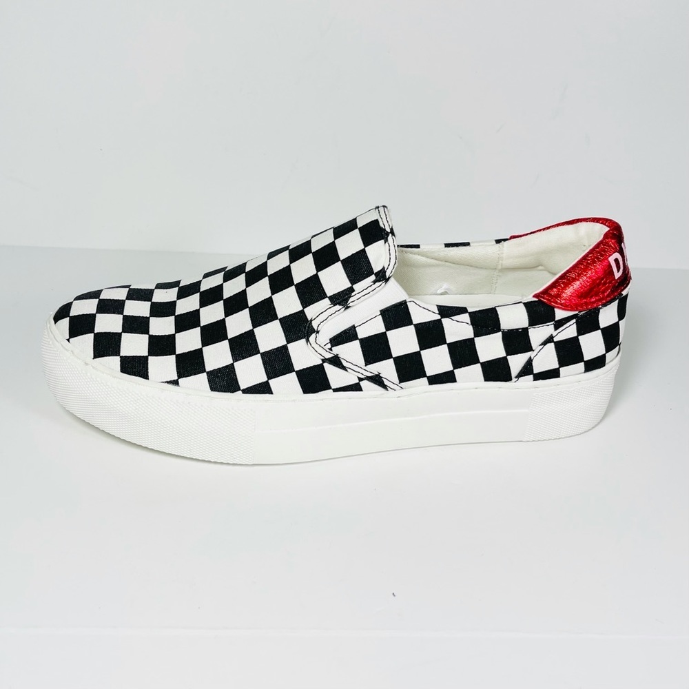 DKNY Case Women’s Slip On Sneakers Black/White